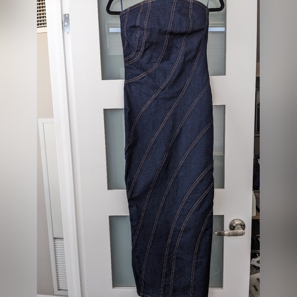 NWT Size Small Zara Denim dress - Picture 4 of 10